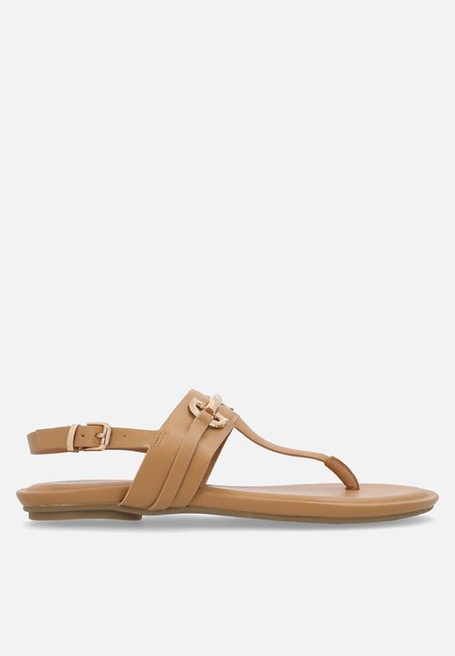 Madison® - Jayzee ankle strap sandal - tan