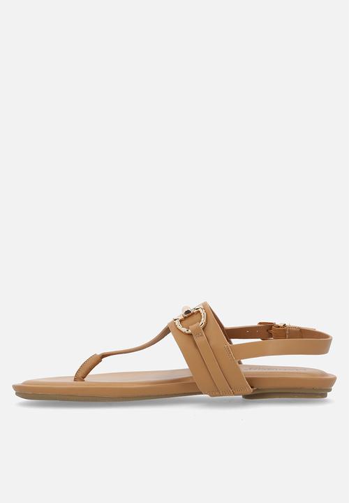 Madison® - Jayzee ankle strap sandal - tan