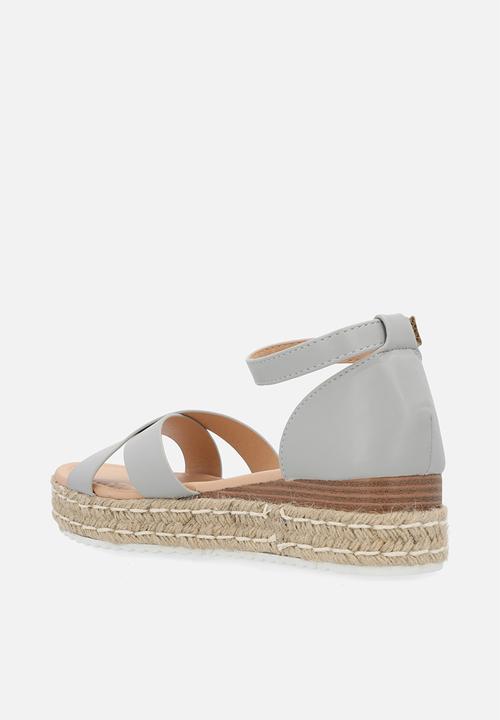 Madison® - London espadrille sandal - grey
