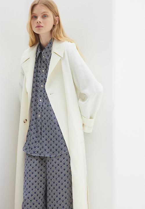 H&M - Shirt - blue patterned