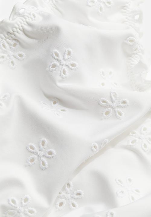 H&M - Cheeky bikini bottoms - white