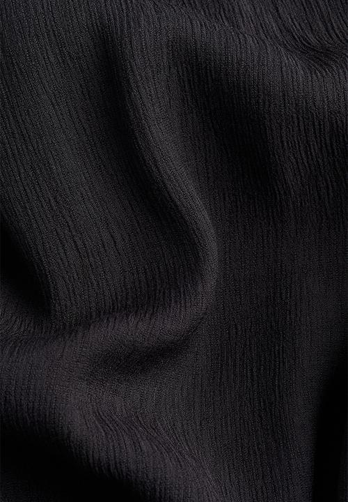 H&M - Crêpe pull-on trousers - black
