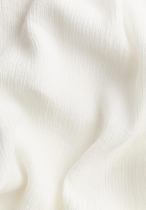 H&M - Crêpe pull-on trousers - cream