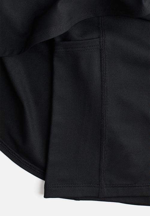 H&M - Drymove™ circle-cut tennis skirt - black