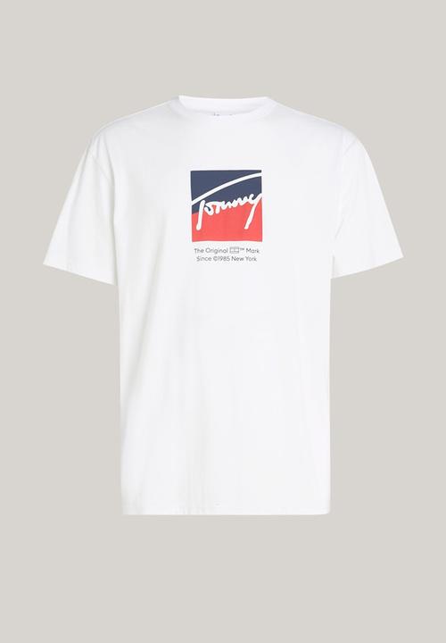 Tommy Hilfiger - TJM Reg Rwb Dna Tee - White