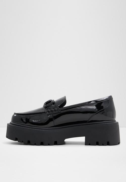 ALDO - Oneameth platform loafer - black