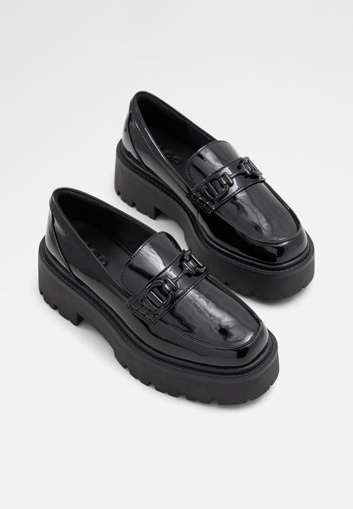 ALDO - Oneameth platform loafer - black