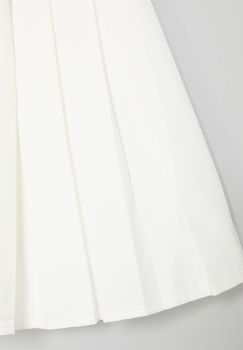 Pop Candy - Pleated skirt - white