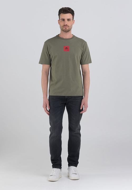 Replay - T-Shirt Regular - Light Military...