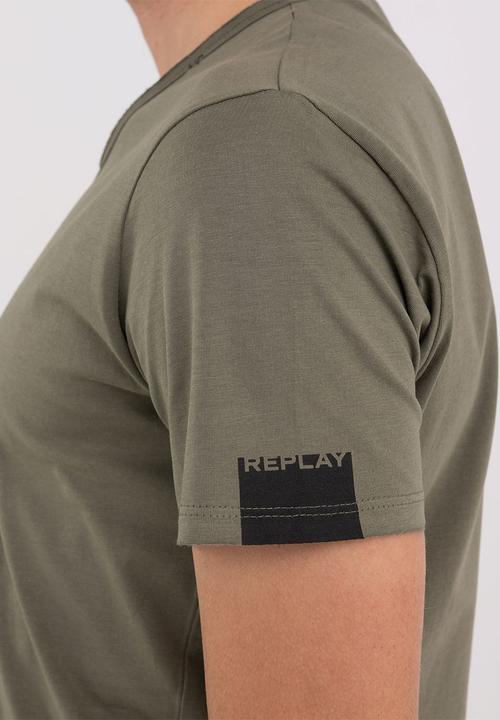 Replay - T-shirt regular - light military