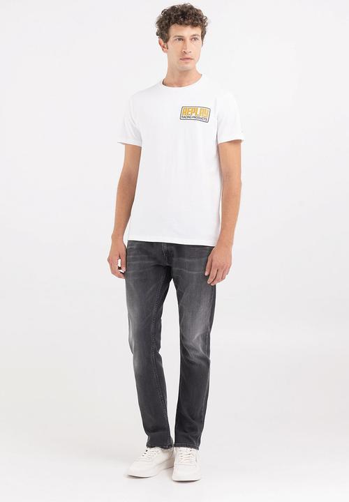 Replay - T-Shirt Regular_Slim - White