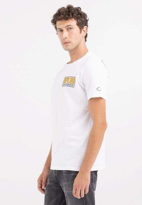 Replay - T-Shirt Regular_Slim - White