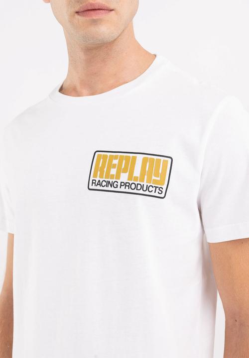 Replay - T-Shirt Regular_Slim - White