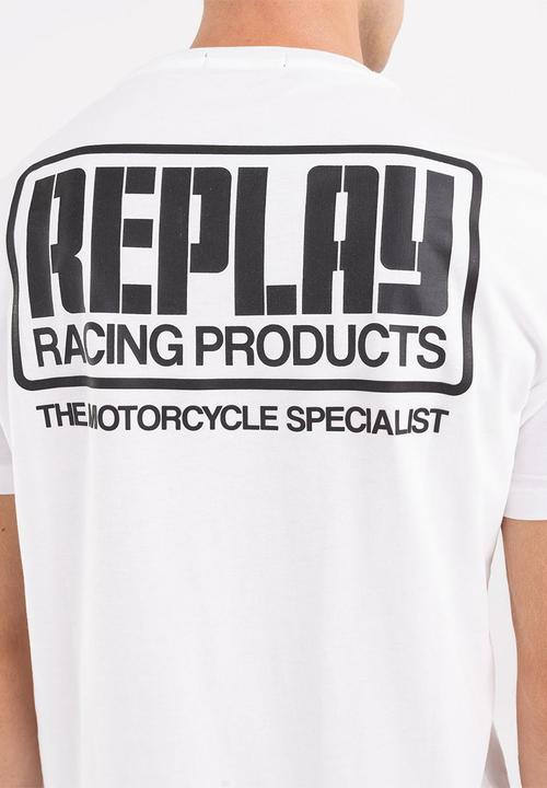 Replay - T-Shirt Regular_Slim - White