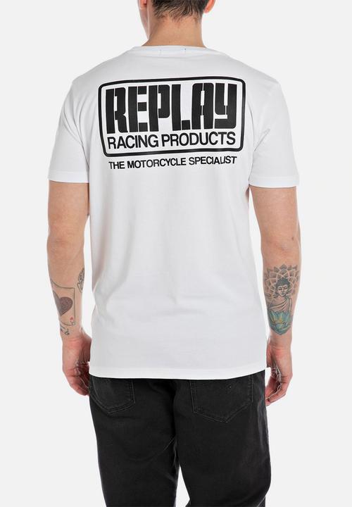 Replay - T-Shirt Regular_Slim - White
