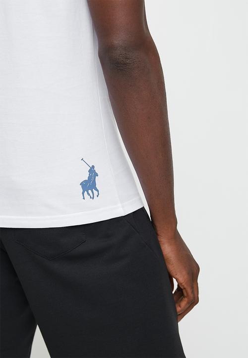 POLO - Daniel Sport Ss Logo Tee - White
