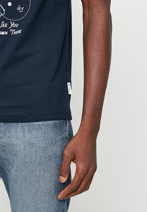 Ben Sherman - Sketched mod zone - navy