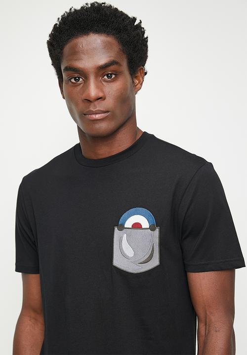 Ben Sherman - Target pkt tee-shirt - black