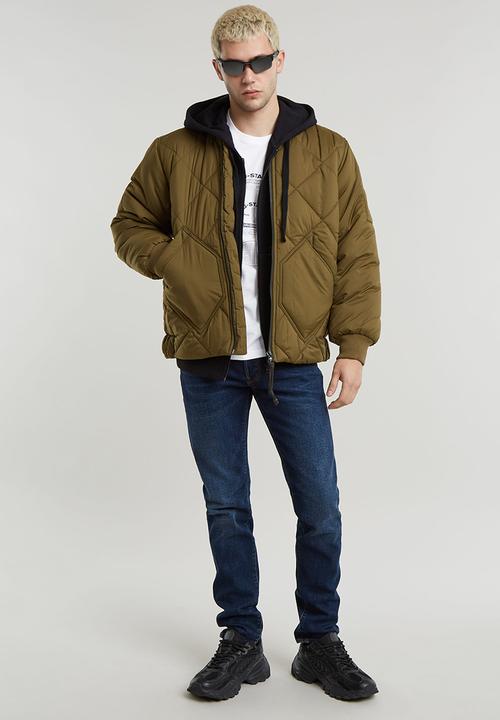 G-STAR - 3301 Slim - worn in dusk blue