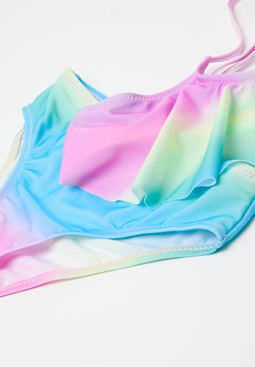Pop Candy - 2 Piec biikini set - light blue & pink