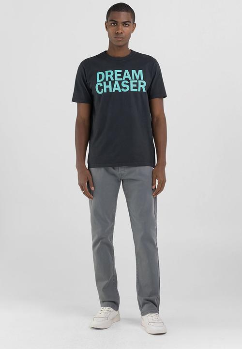 Replay - T-Shirt Regular - Nearly Black