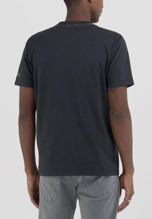 Replay - T-Shirt Regular - Nearly Black