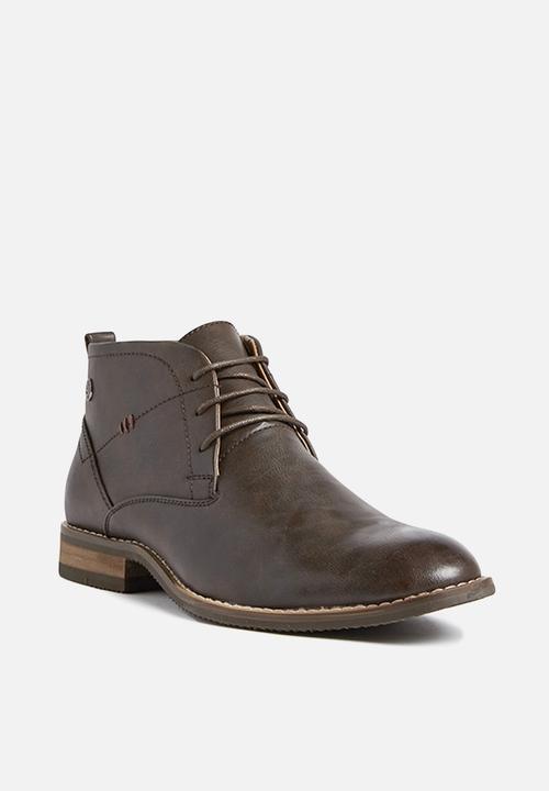 Gino Paoli - Distressed Lace Up Ankle Boot