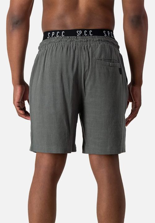 S.P.C.C - Linus woven short  - dark fatigue