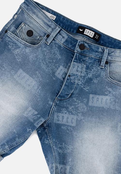 S.P.C.C - Namor denim short  - bleach