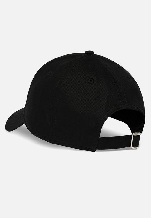 Replay - Heavy cotton twill peak cap - total black