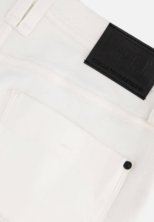 S.P.C.C - Cyclone Jeans - White