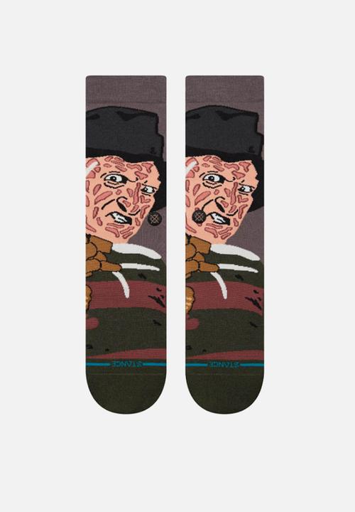 Stance Socks - Freddy crew - black