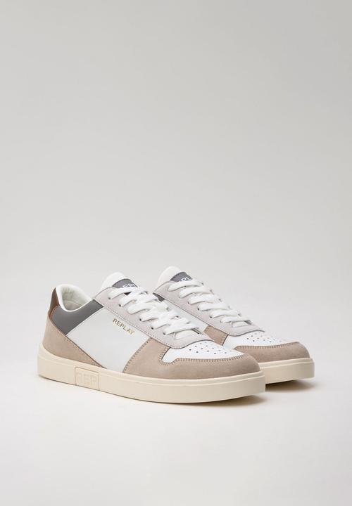 Replay - Polys court 3 - white beige