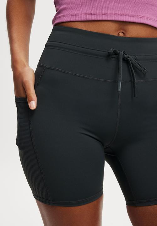 Cotton On - Ultimate Run Rib Bike Short - Element Blue