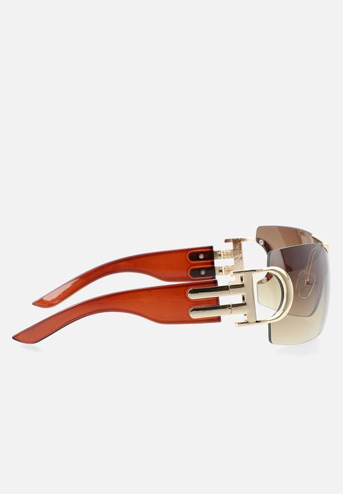 Superbalist - Kim oversized sunglasses - brown