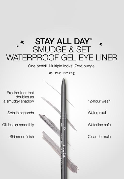 Stila - Stay All Day® Smudge & Set Waterproof Gel Eye Liner-Silver lining