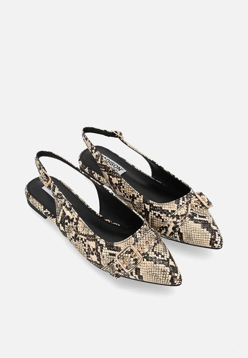 Madison® - Jackette slingback - black & neutral