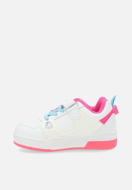 FILA - Em lights infants - white/pink glo