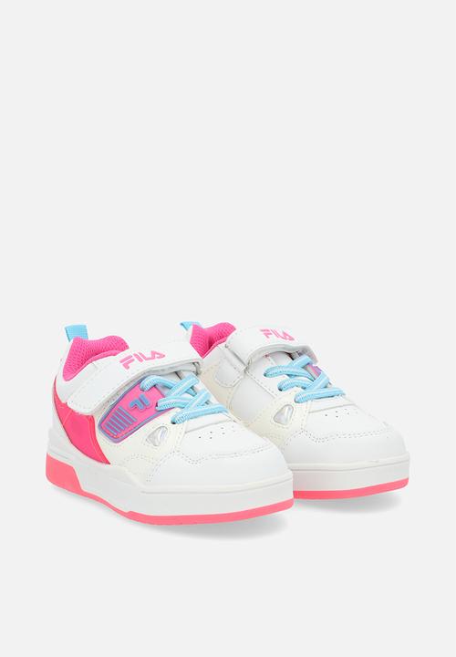 FILA - Em lights infants - white/pink glo