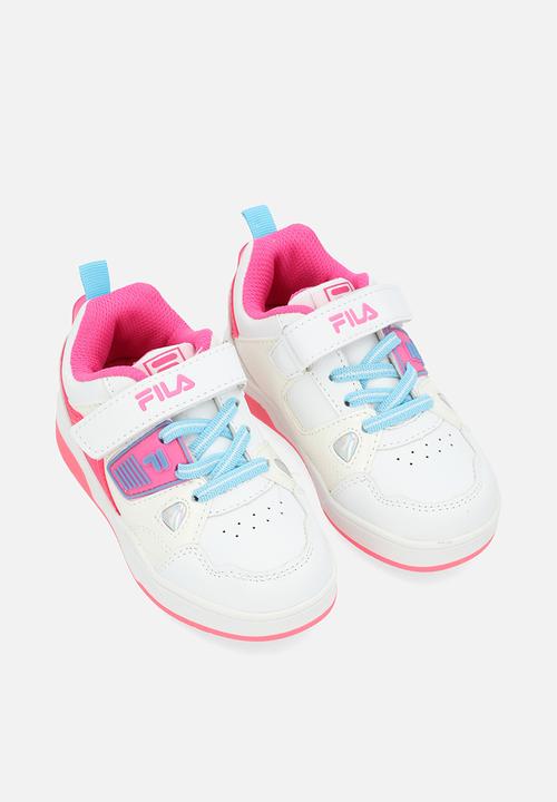 FILA - Em lights infants - white/pink glo