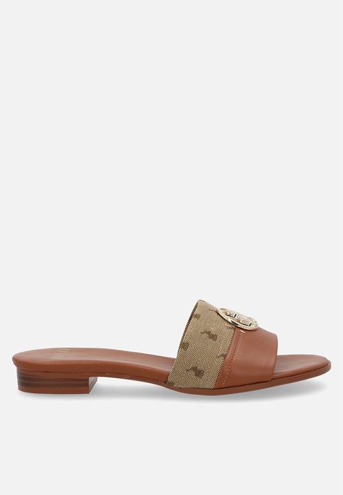 POLO - Jacquard mule - stone