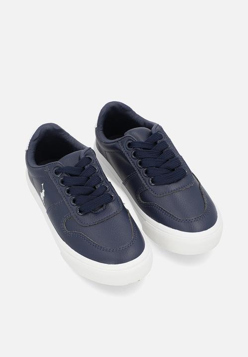 POLO - Classic leather sneaker - navy