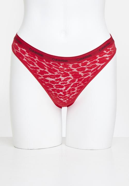 Calvin Klein - Plus bikini 3pk - multi 