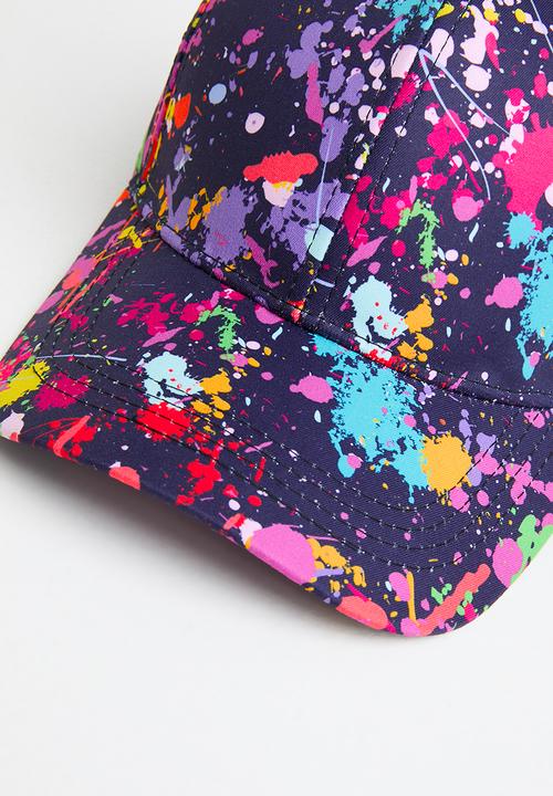 Pop Candy - Paint splatter cap - multi