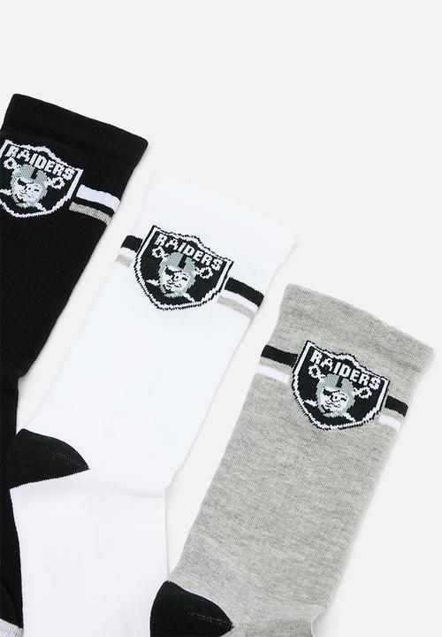NFL - Crew sock 3 pack las vegas raiders - multi