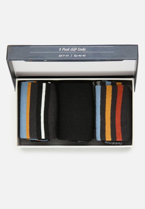 Ben Sherman - Bs Gift Socks Circe 3 Pack - Multi