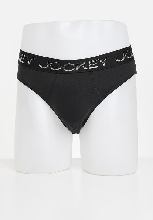 Jockey - 3 Pk graded elastic piped brief - multi 