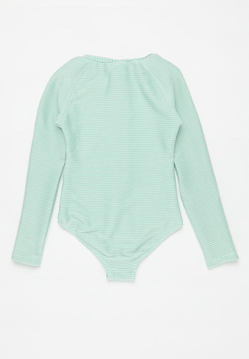 Cotton On - Lydia low one piece - barber blue/sparkle