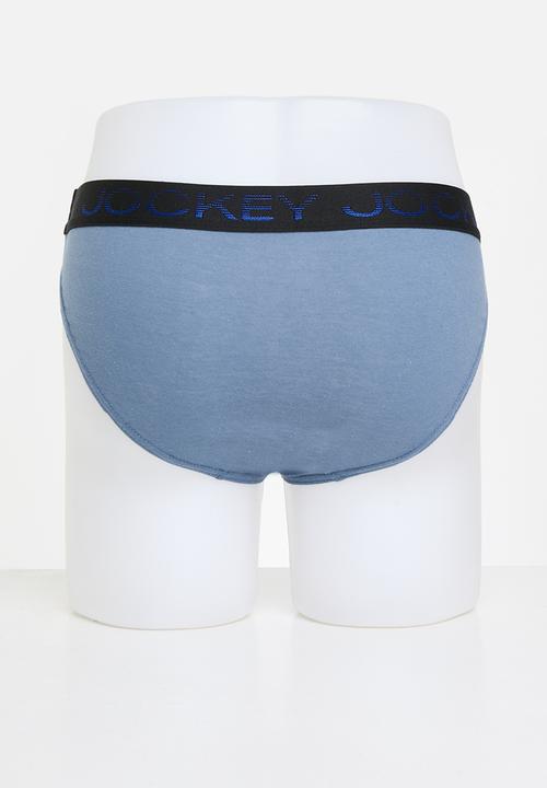 Jockey - 3 Pk graded elastic loe skants - multi 