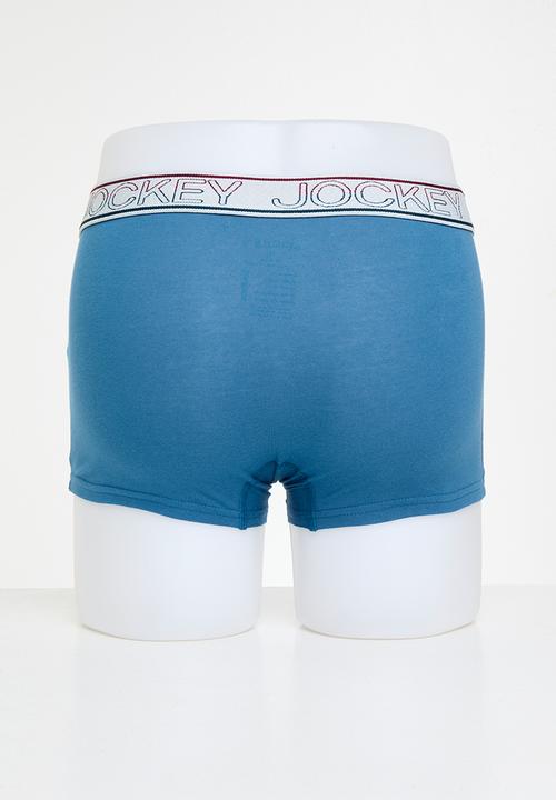 Jockey - 2 Pk New Gen Pouch Trunk  - Tidal Teal/Sea Storm